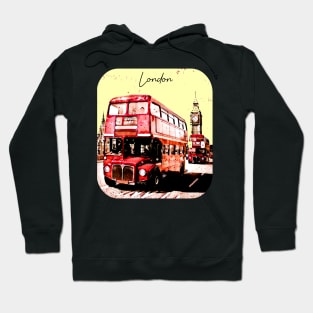 London city bus Hoodie